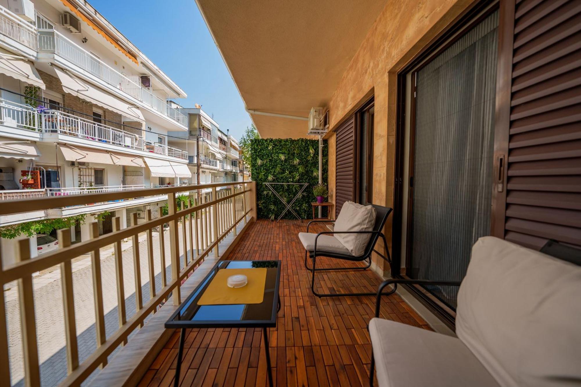 Peraía Lux Movie Stars Apartments Perea מראה חיצוני תמונה